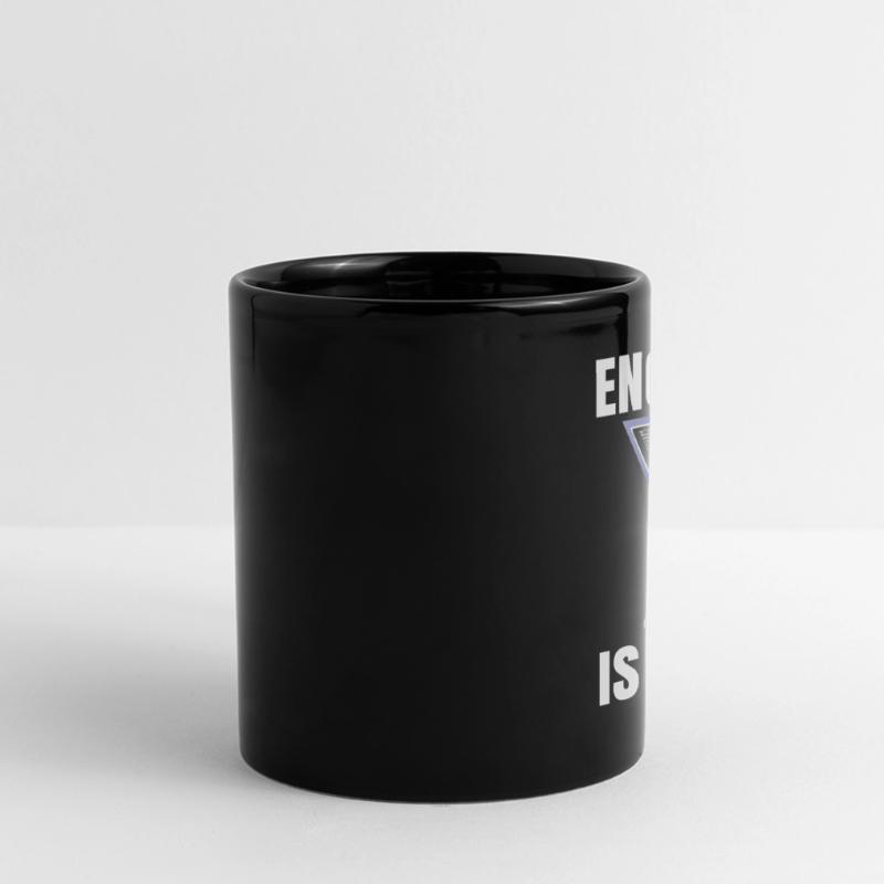 Verschlüsselung Ist Der Schlüssel Coder Coding Panorama-Tasse farbig