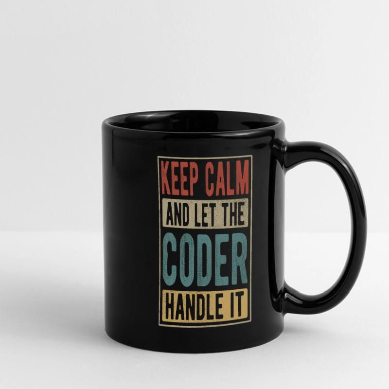 Coder Retro Gift Full Colour Panoramic Mug