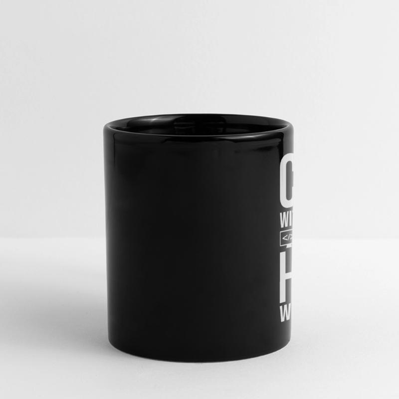 Coder Kaffee Geschenk Panorama-Tasse farbig