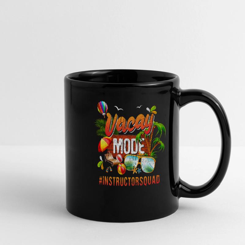 Instructor Vacation Group #Instructorsquad Full Colour Panoramic Mug