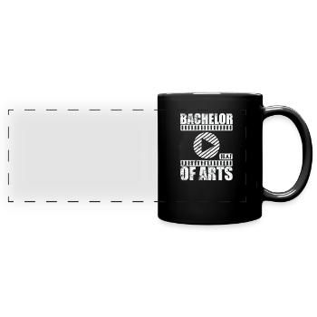 Bachelor of Arts Creative Studies - Full Colour Panoramic Mug - black - Front