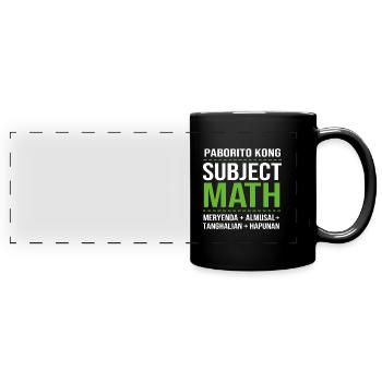 Filipino Philippines - Full Colour Panoramic Mug - black - Front