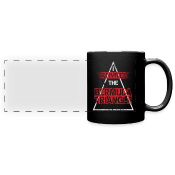 Bermudes Triangle des Bermudes Mystère Hamilton - Mug panoramique uni - noir - Devant