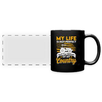Country Music Southwest - Full Colour Panoramic Mug - black - Front