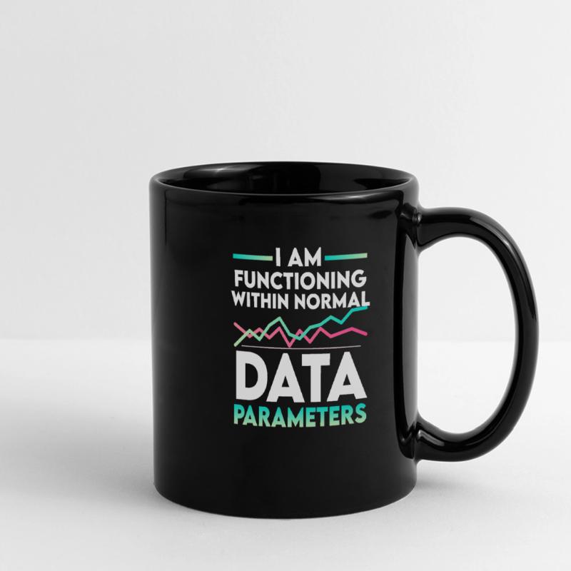 Parameters US Flag Computer Data Scientist Full Colour Panoramic Mug
