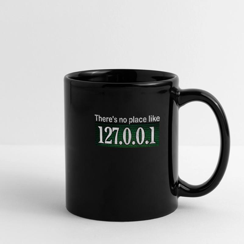 Informatique Hacker Programmer Binary Pc Computer Mug panoramique uni