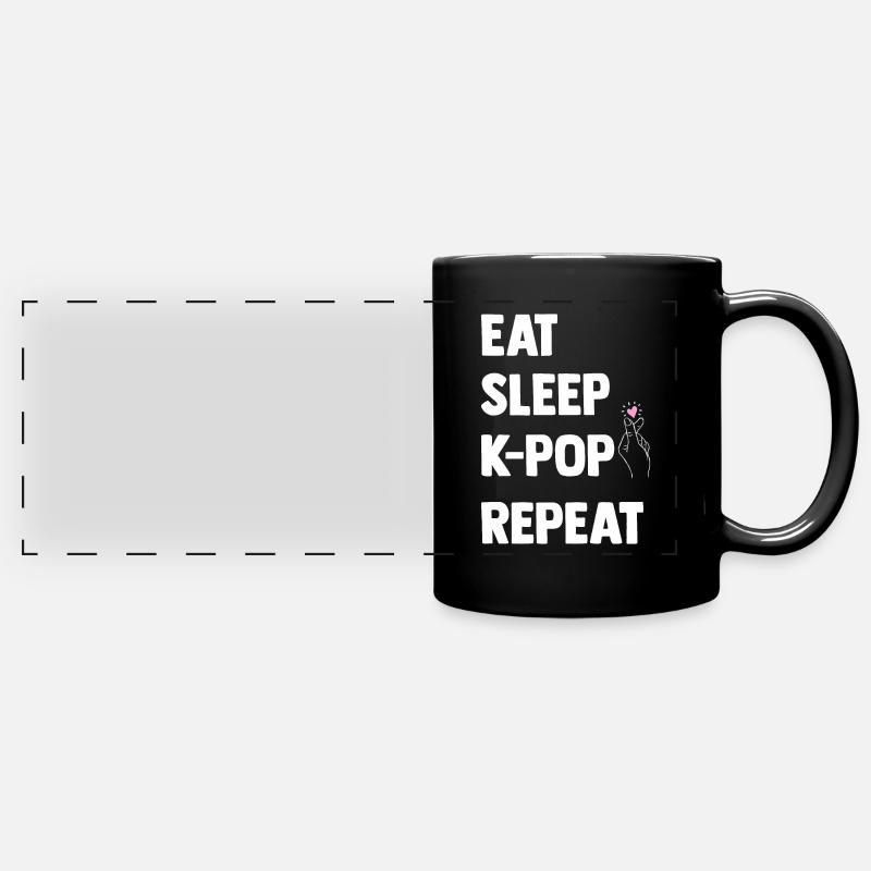 K-Pop - Panoramakrus, farvet - sort