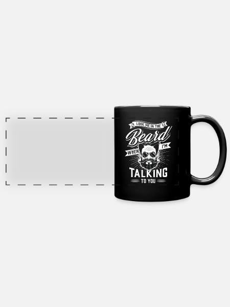 Bart - Panorama-Tasse farbig - Schwarz