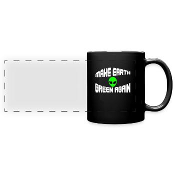 Étranger - Mug panoramique uni - noir - Devant
