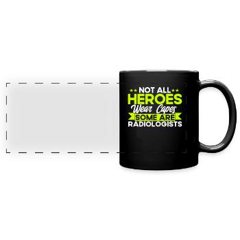 Radiology Radiologist Radiology Technician - Full Colour Panoramic Mug - black - Front