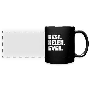 Meilleur Helen Jamais Noms de naissance populaires Helen Costume - Mug panoramique uni - noir - Devant