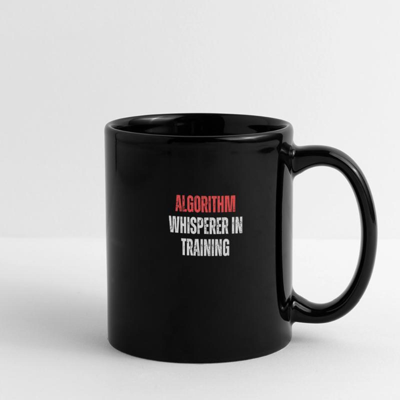 Algorithm Whisperer In Training Funny Coding Tech Full Colour Panoramic Mug