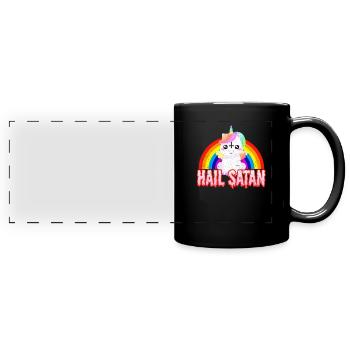 Satanism - Full Colour Panoramic Mug - black - Front