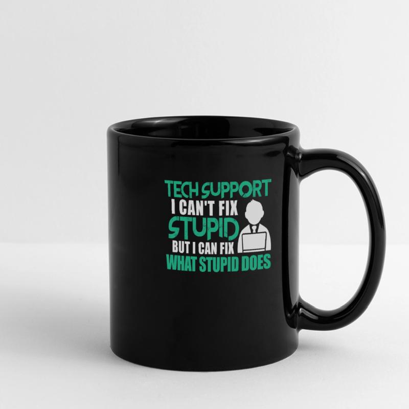 Technical support computer IT programmer Full Colour Panoramic Mug