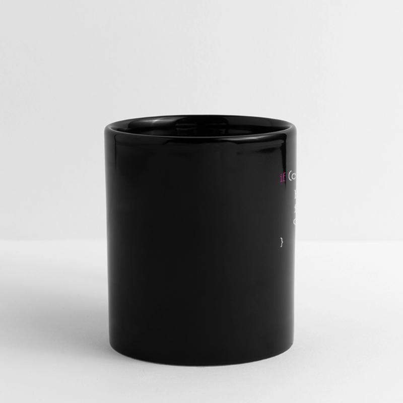 Coder programmer code nerd computer science gift Full Colour Panoramic Mug