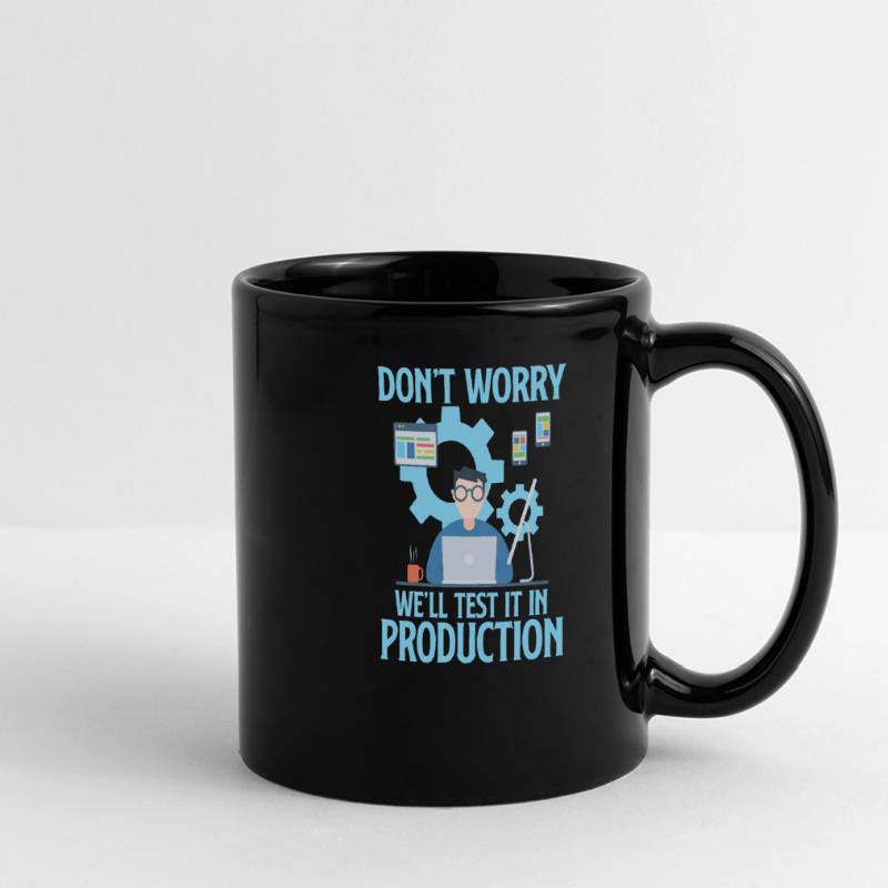 Programmierer Code Informatik Coder Programmieren Panorama-Tasse farbig