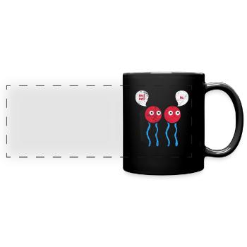 Biology - Full Colour Panoramic Mug - black - Front