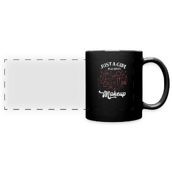Makeup - Panorama-Tasse farbig - Schwarz - Vorne