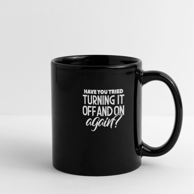 Technischer Support Computer It Admin Geschenk Panorama-Tasse farbig