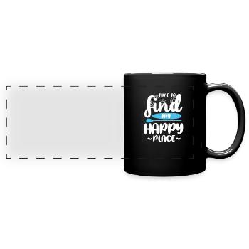SUP - Full Colour Panoramic Mug - black - Front
