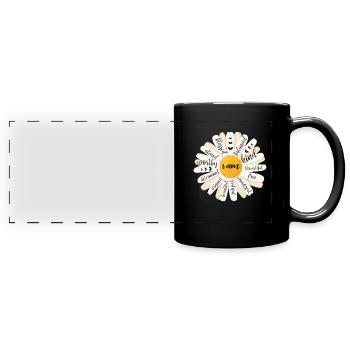 Motivation - Full Colour Panoramic Mug - black - Front
