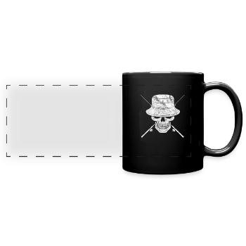 Angler - Full Colour Panoramic Mug - black - Front