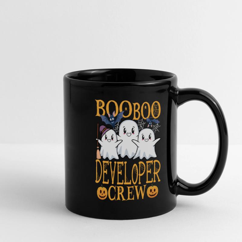 Entwickler Softwareentwickler Informatiker Coder Panorama-Tasse farbig