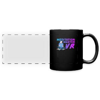 Réalité virtuelle VR - Mug panoramique uni - noir - Devant