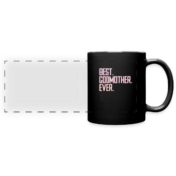 Godmother - Full Colour Panoramic Mug - black - Front