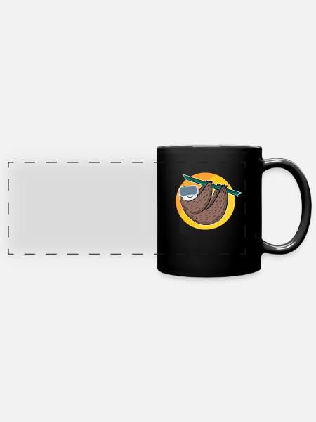VR Virtual Reality - Panorama-Tasse farbig - Schwarz