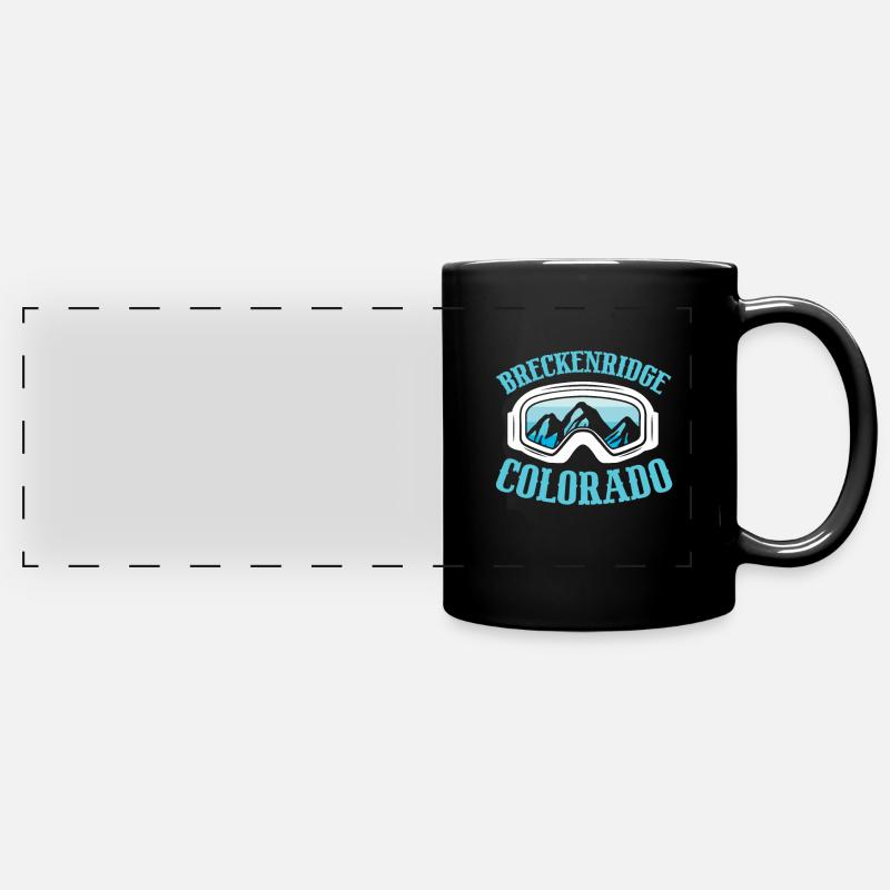 Breckenridge - Full Colour Panoramic Mug - black