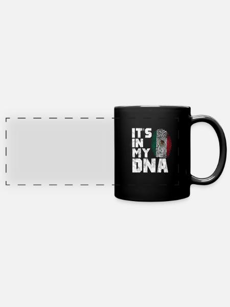Mexiko - Panorama-Tasse farbig - Schwarz