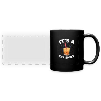 Bubble Tea - Full Colour Panoramic Mug - black - Front