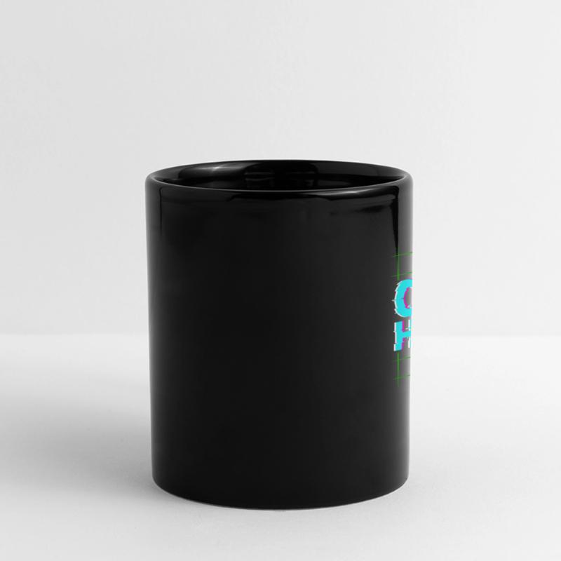 Hacker Coder Computer Hacking Cadeau Mug panoramique uni