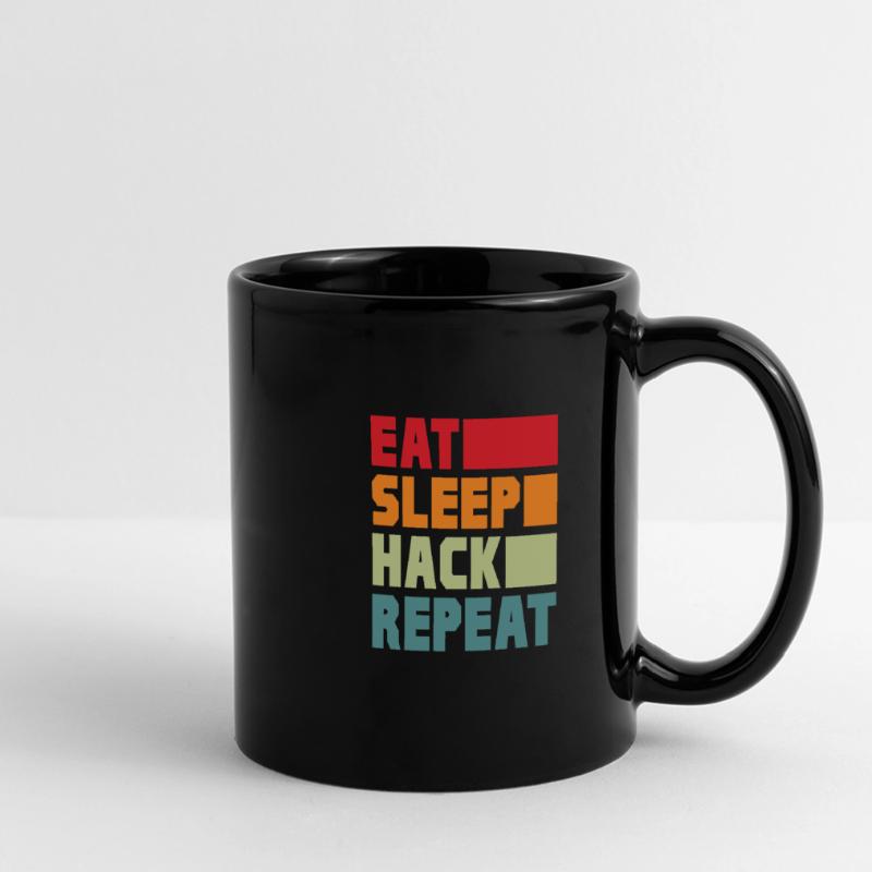 Hacker Coder Computer Hacking Cadeau Mug panoramique uni