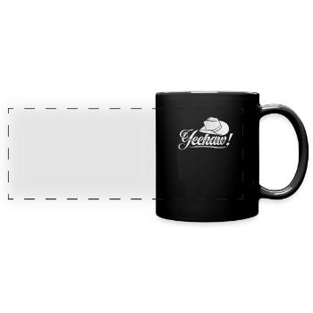 Cowboy - Full Colour Panoramic Mug - black - Front