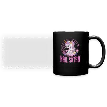 Death metal - Full Colour Panoramic Mug - black - Front