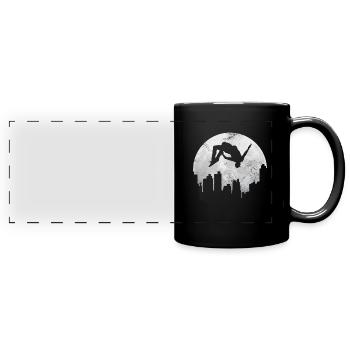 Parkour - Full Colour Panoramic Mug - black - Front