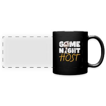 Board game - Full Colour Panoramic Mug - black - Front