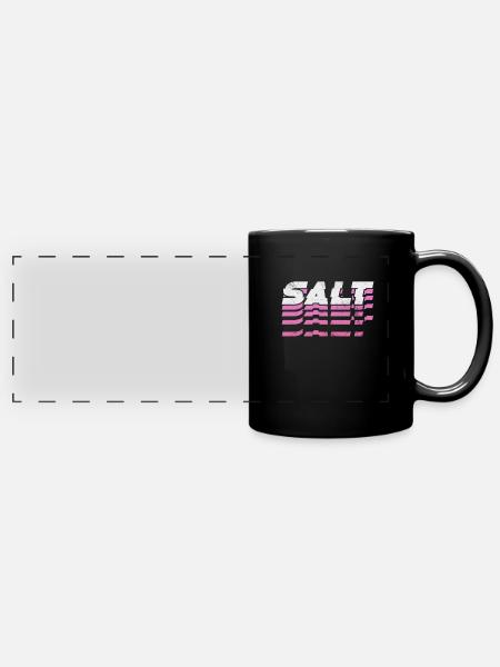 Tequila - Panorama-Tasse farbig - Schwarz