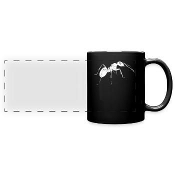 Ant - Full Colour Panoramic Mug - black - Front