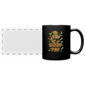 Aquarium Aquarium Garnelen Zuhälter - Panorama-Tasse farbig - Schwarz - Vorne