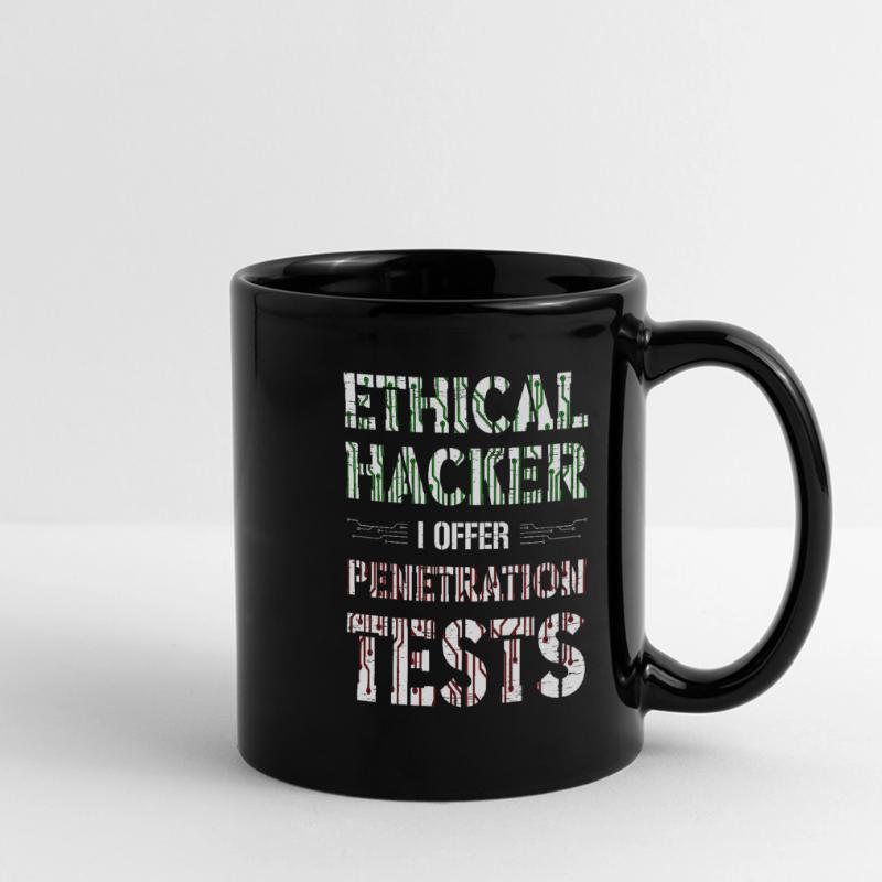 Computer Security Hacker Web developer Full Colour Panoramic Mug
