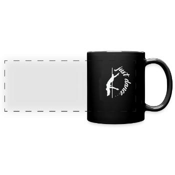 Just Dance Pole Dance Pole Dance Danse - Mug panoramique uni - noir - Devant