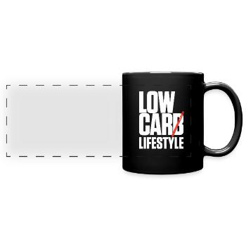 Réglage automatique du style de vie de la voiture - Mug panoramique uni - noir - Devant