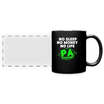 Don de médecin adjoint aux études précliniques - Mug panoramique uni - noir - Devant