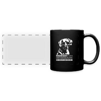 Rhodesian Ridgeback - Mug panoramique uni - noir - Devant