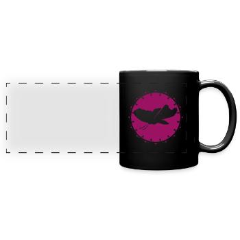 Butterfly - Nature Conservation - Full Colour Panoramic Mug - black - Front