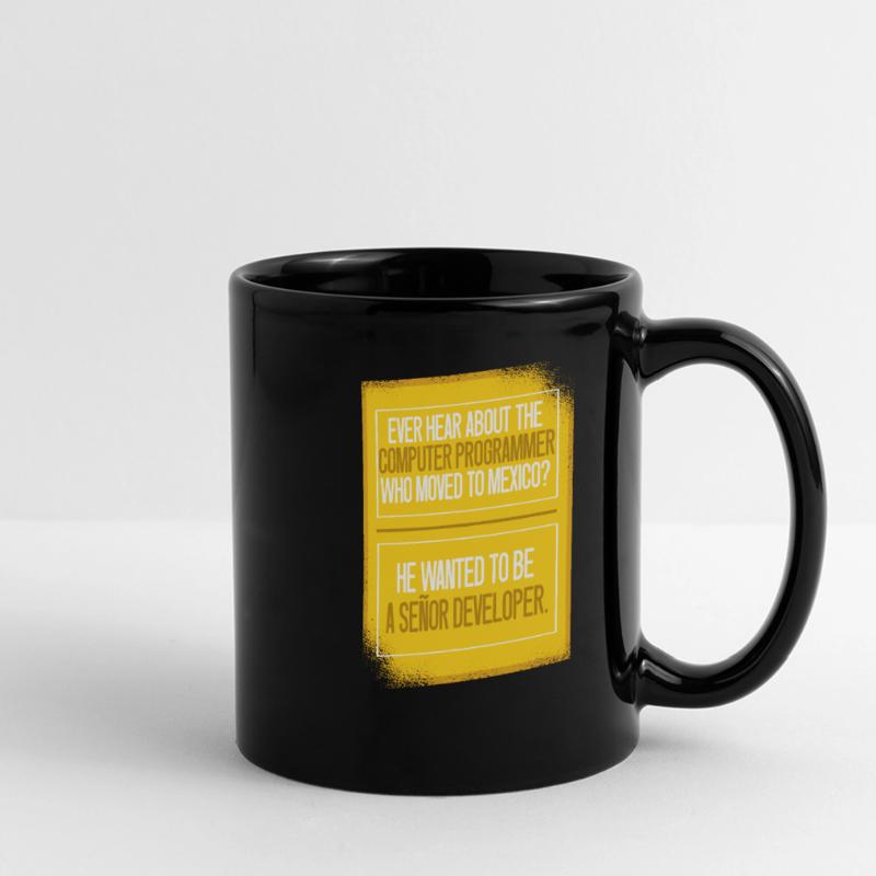 Programmer Coder Software Developer Full Colour Panoramic Mug