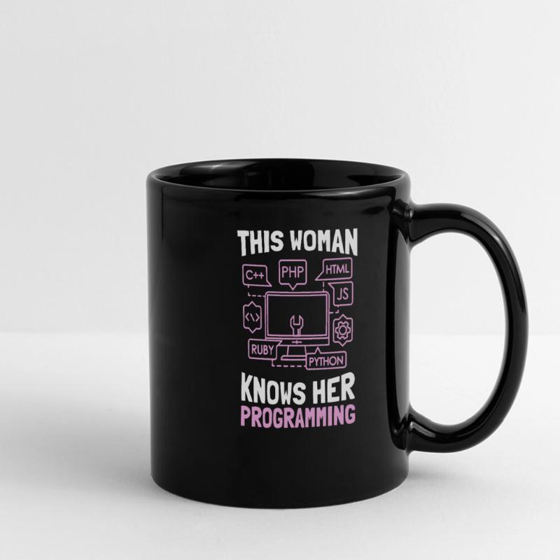 Programmer Coder Software Developer Full Colour Panoramic Mug